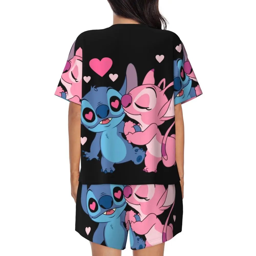 Stitch women's short pyjama set – Lightweight, cute, and comfortable