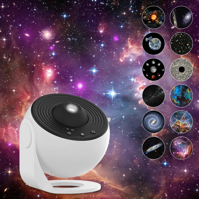Night light galaxy projector starry sky 360°
