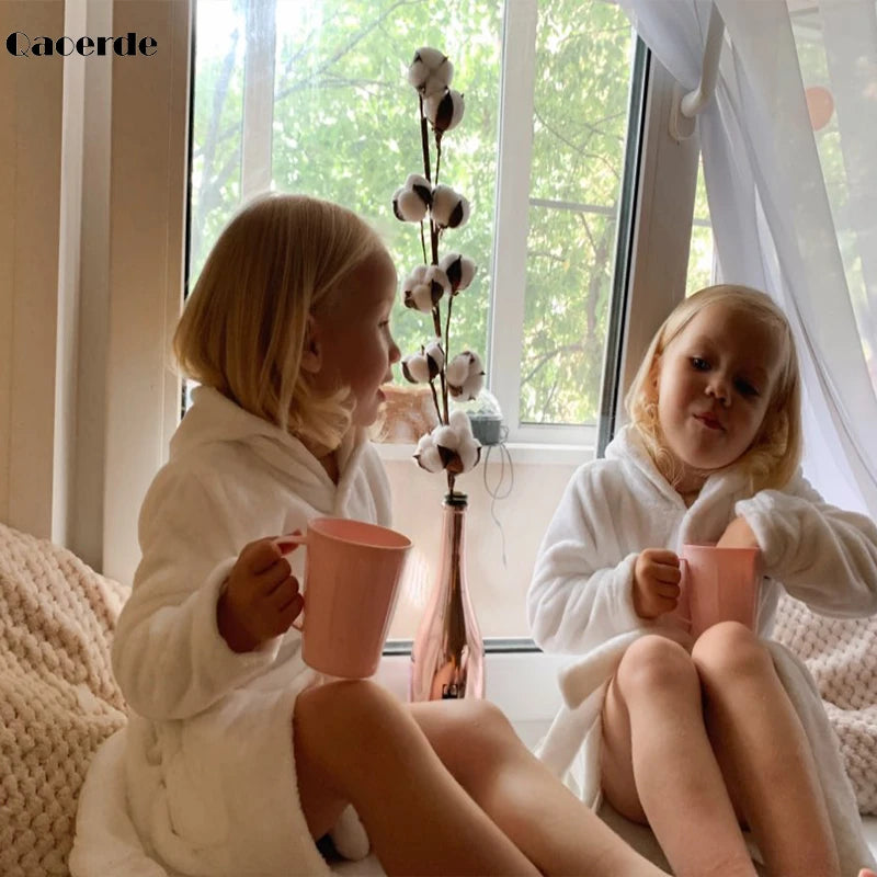 Comfy and cozy kids' bathrobe