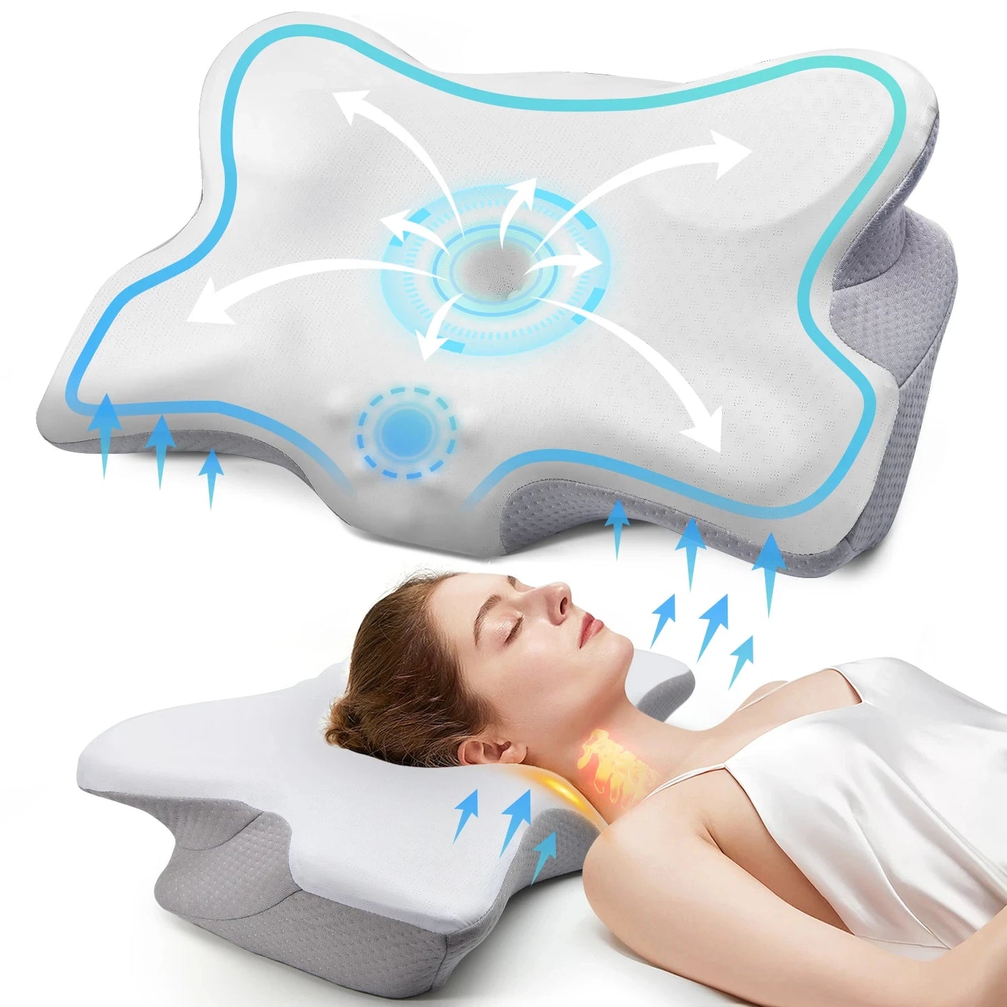Comfortable neck pillow for sleeping