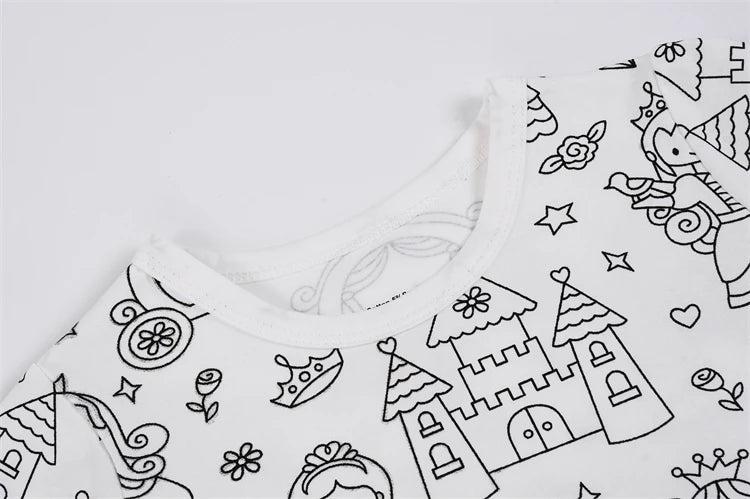 Children's Coloring Pyjamas – Creative, Fun, and Educational