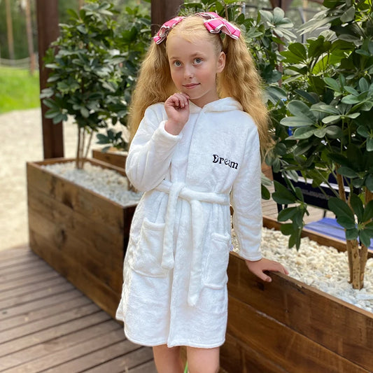 Comfy and cozy kids' bathrobe