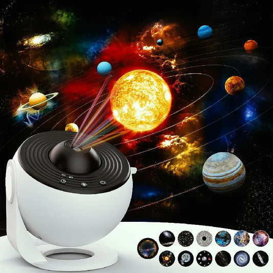 Night light galaxy projector starry sky 360°