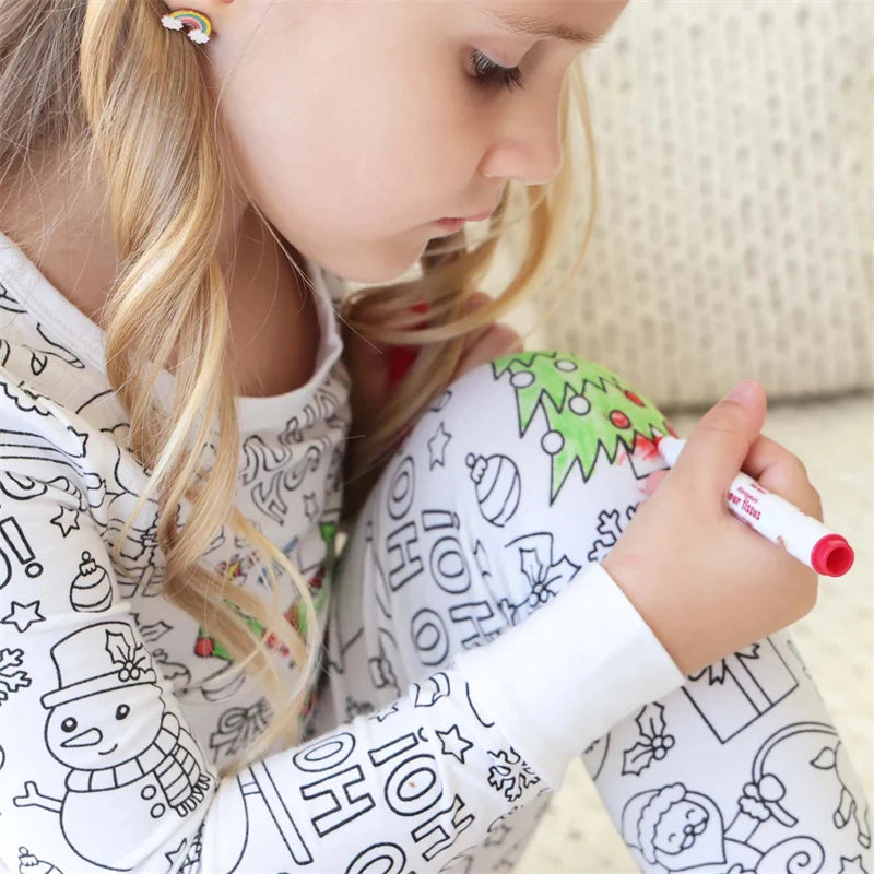 Children's Coloring Pyjamas – Creative, Fun, and Educational