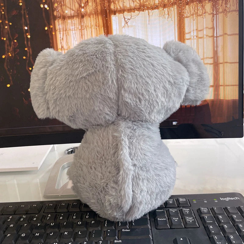 Breathing koala bear toy for a good night's sleep
