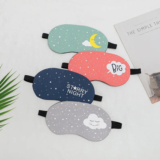 Cute cotton sleep mask