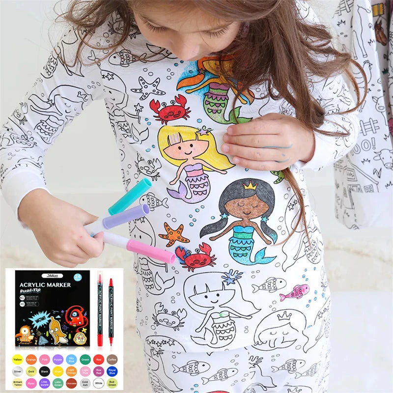 Children's Coloring Pyjamas – Creative, Fun, and Educational