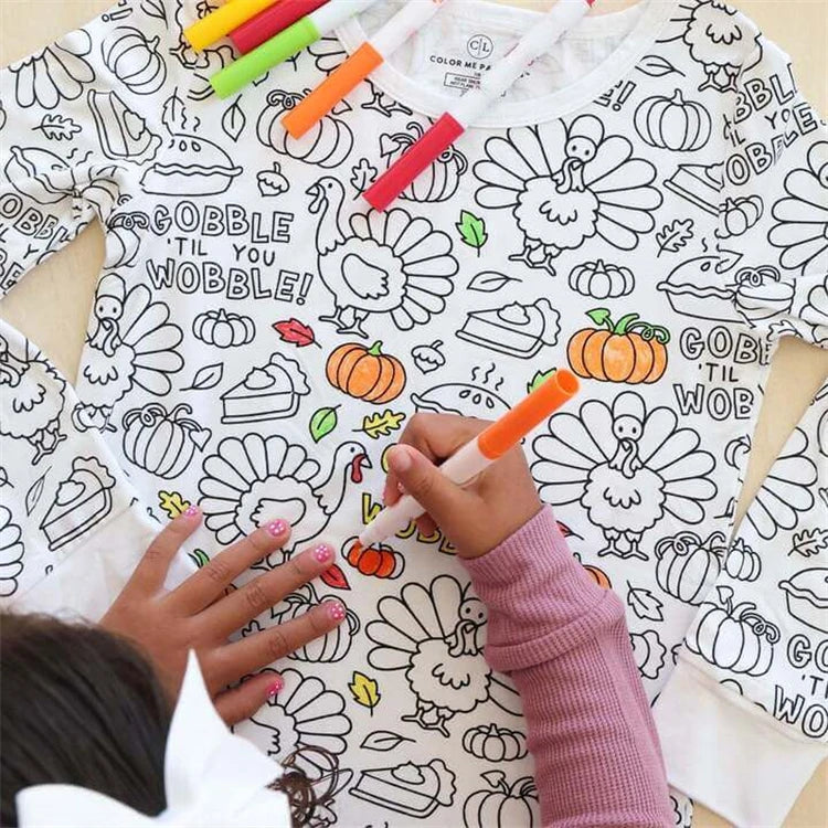 Children's Coloring Pyjamas – Creative, Fun, and Educational