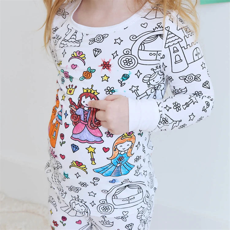 Children's Coloring Pyjamas – Creative, Fun, and Educational