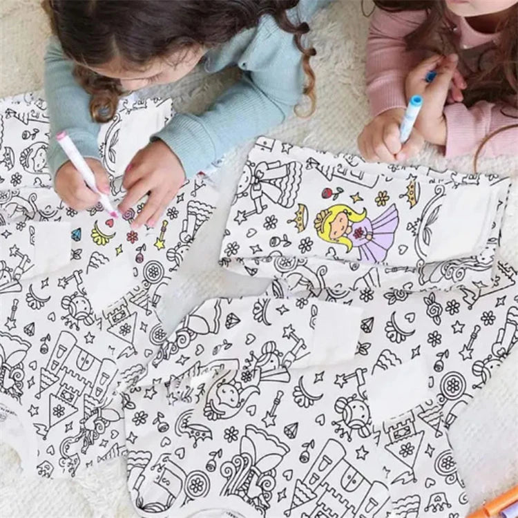 Children's Coloring Pyjamas – Creative, Fun, and Educational