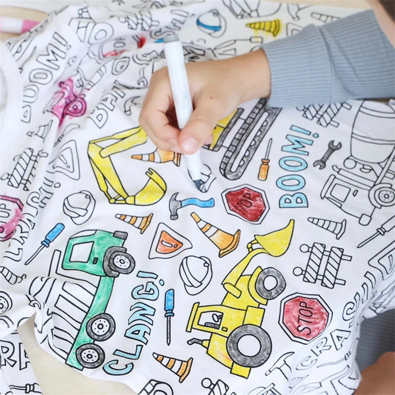 Children's Coloring Pyjamas – Creative, Fun, and Educational