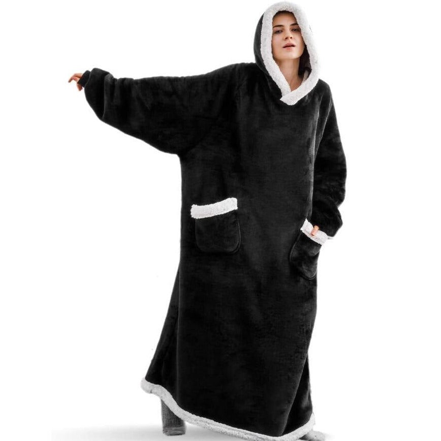 Winter blanket hoodie pyjamas