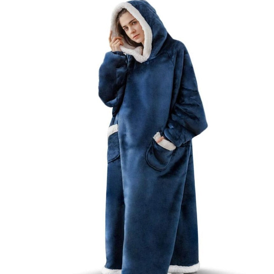 Winter blanket hoodie pyjamas