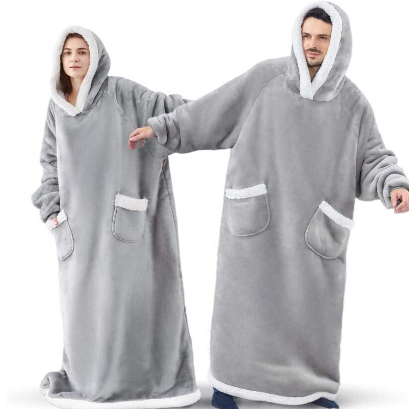 Winter blanket hoodie pyjamas