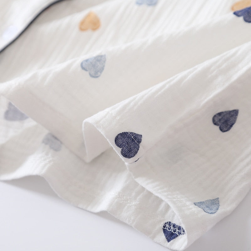 Women's summer pyjamas hearts