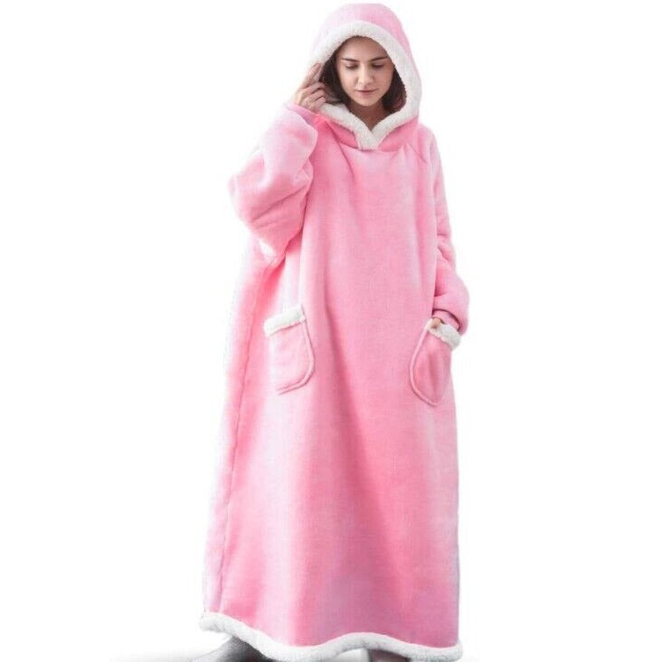 Winter blanket hoodie pyjamas