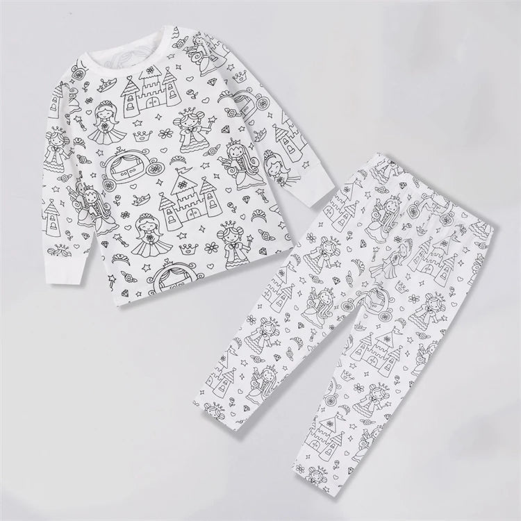 Children's Coloring Pyjamas – Creative, Fun, and Educational
