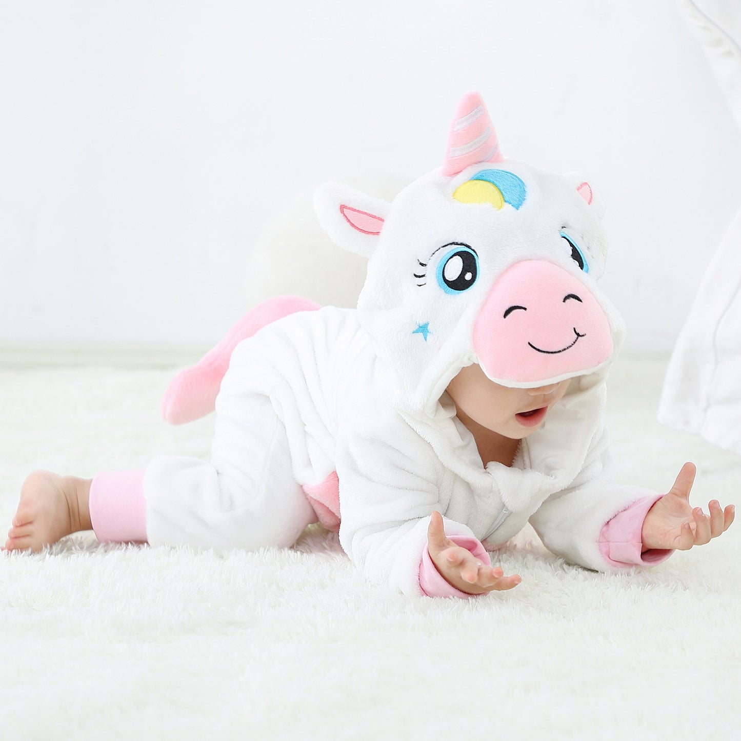 Cozy animal onesie pyjamas for kids