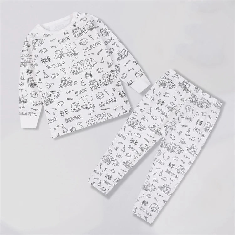Children's Coloring Pyjamas – Creative, Fun, and Educational