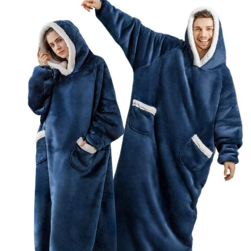 Winter blanket hoodie pyjamas