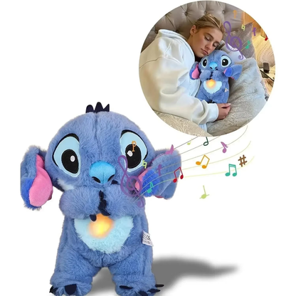 Cute breathing stitch plush