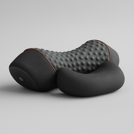 Heated massage pillow – Relief for neck and shoulders