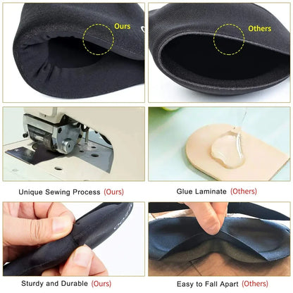 3D Sleep Mask Unisex – Comfortable, Ergonomic, Total Light Blocking