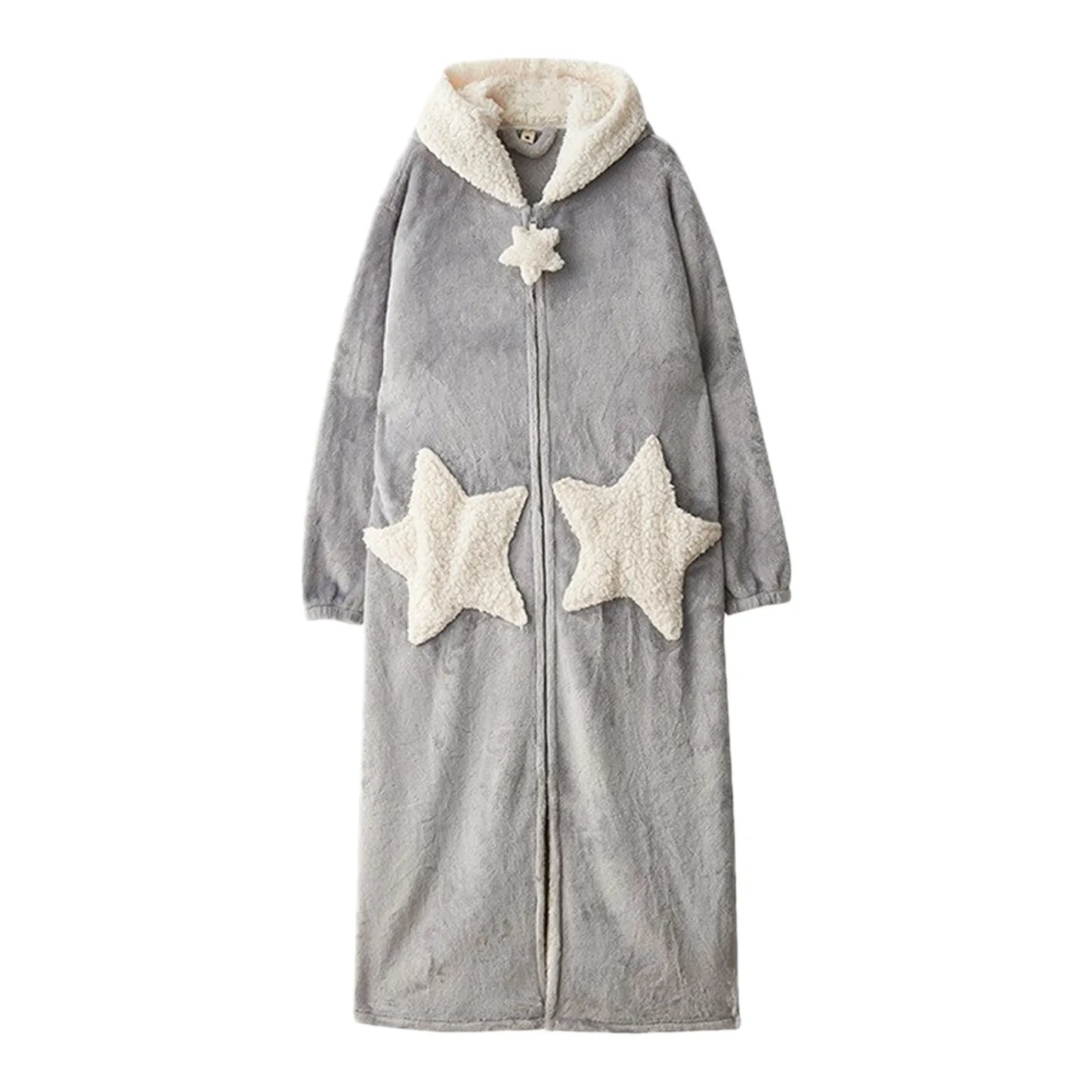 Unisex Star Hooded Robe