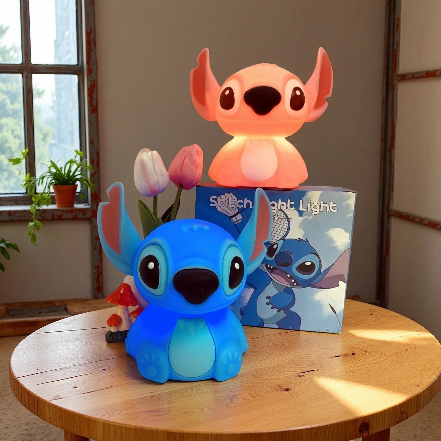 Stitch Lamp – Soft Light and Charming Decoration