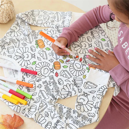 Children's Coloring Pyjamas – Creative, Fun, and Educational