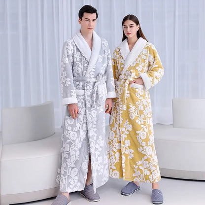 Elegance couple robe