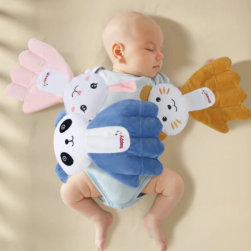 Hand-shaped pillow for baby