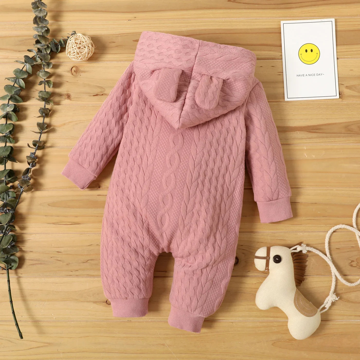 Baby Hooded Pyjamas | Soft, Warm & Premium Comfort in 3 Colors