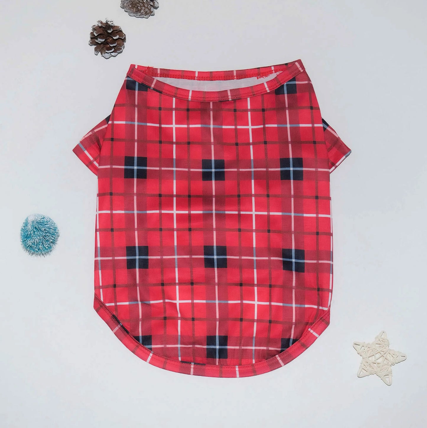 Plaid pyjamas for family and dog – Maximum comfort, classic look, and sizes for everyone