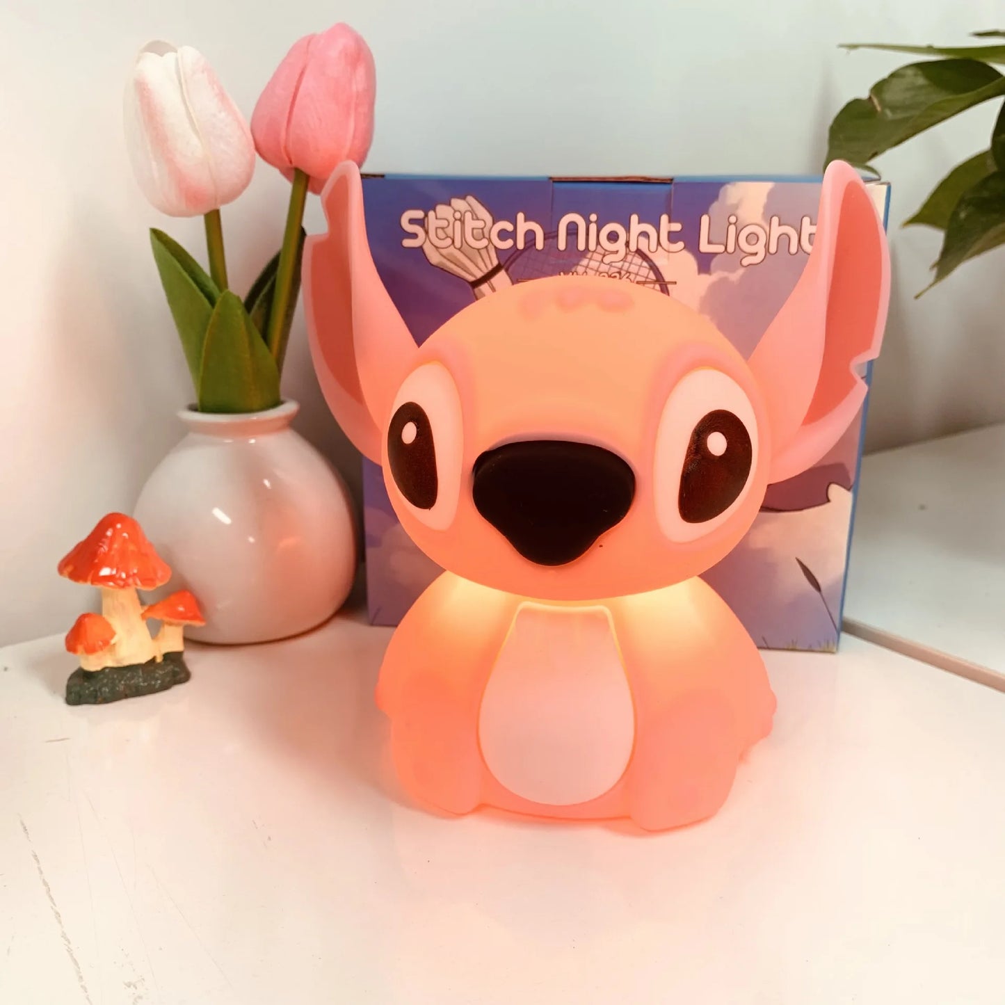 Stitch Lamp – Soft Light and Charming Decoration