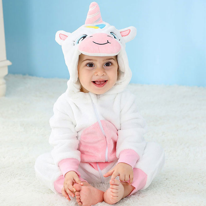 Cozy animal onesie pyjamas for kids