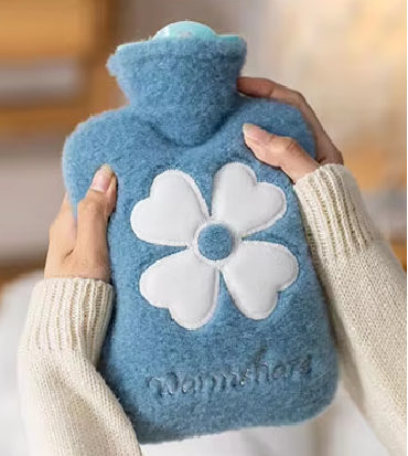 Flannel Hot Water Bottle 500/1000 ml