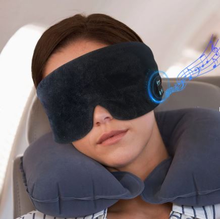 Soft bluetooth sleep eye mask