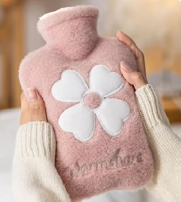 Flannel Hot Water Bottle 500/1000 ml