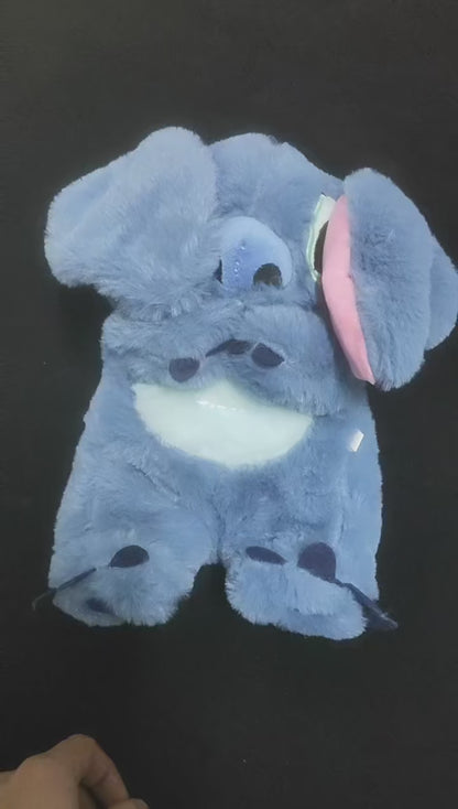 Cute breathing stitch plush